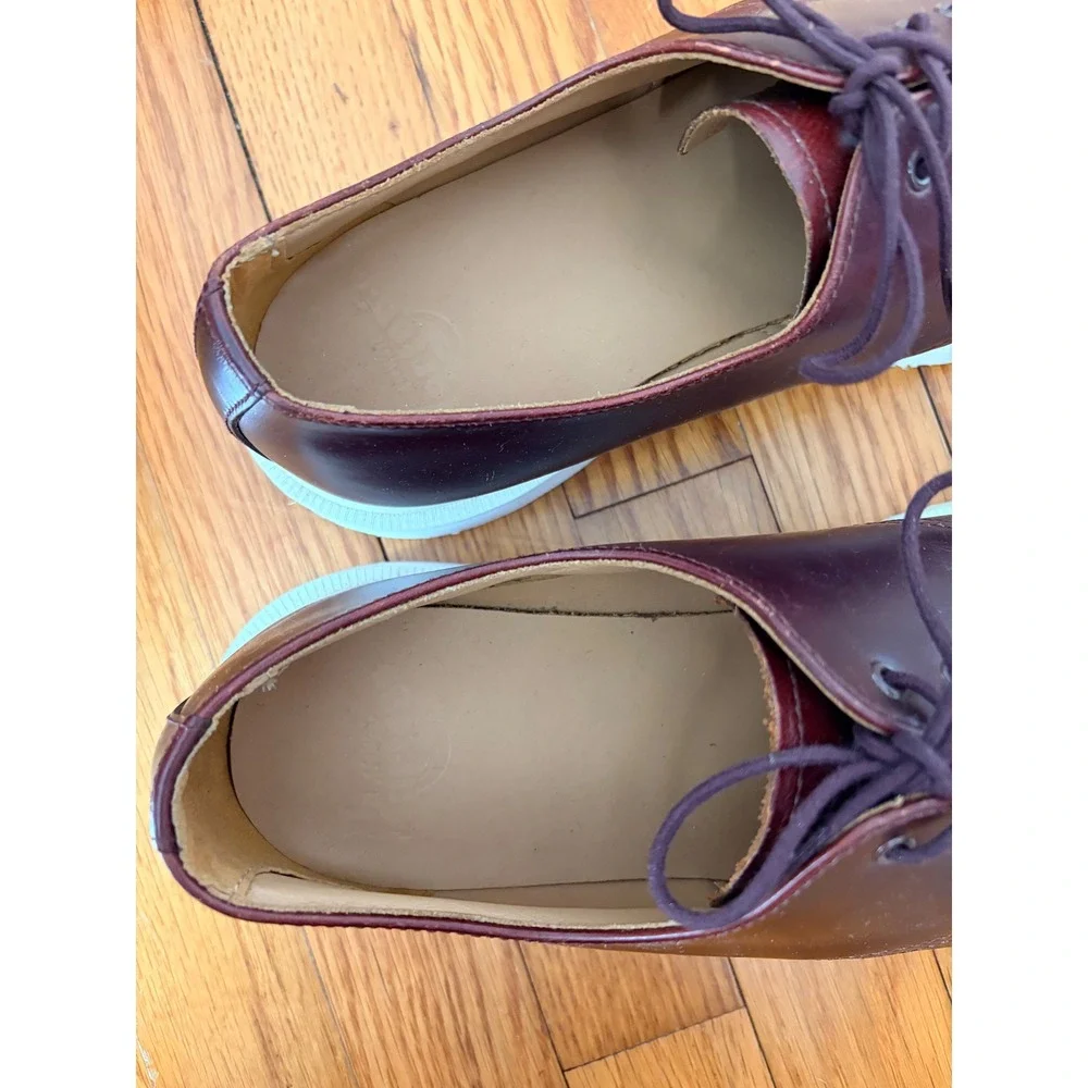 Dr. Martens Torriano Burgundy Leather Oxford Shoes Mens Size 11 AW004